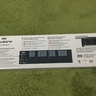 （未使用）KORG USB MIDI コントローラnano Key 旧バージョンの画像