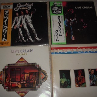 レコード　ロック　クリーム.ドアーズ他