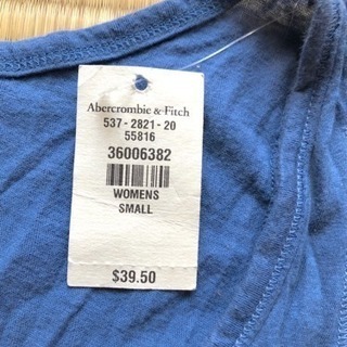 最終値下げ★ abercrombie＆fitch トップス 未使用 ★の画像