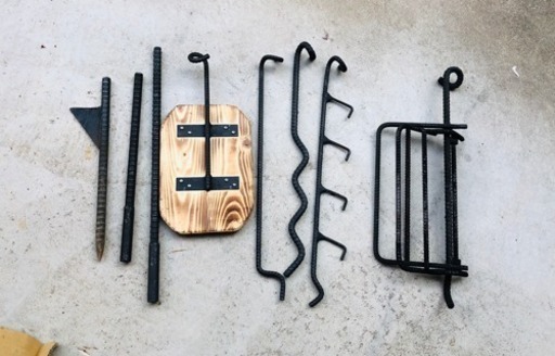 焚き火ハンガー スチール アイアン 折り畳み コンパクト