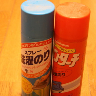 洗濯スプレーのり