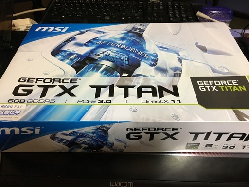 【ジャンク扱い】MSI GeForce GTX TITAN