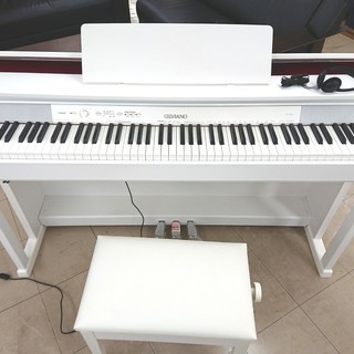 気品溢れる純白の電子ピアノCASIO AP460 2016年製