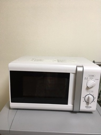 3年使用 電子レンジ 取りに来てくれる方で