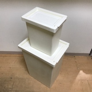 現在受渡し予定者が決定していますー無料です！IKEAゴミ箱大小セットの画像