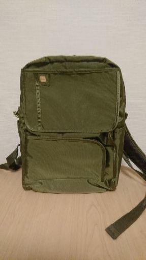 【終了】ACE ビジネスリュック カーキ色 美品