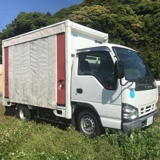 H18 いすゞ エルフ 【車検付】カーテン車 走行少 準中型免許