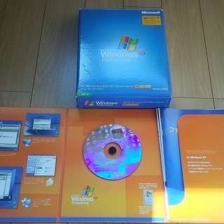 WindowsXpアップグレートソフト（中古）の画像
