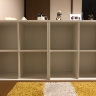 【3ヶ月のみ使用／脚部分は未使用】IKEA チェスト（EKET 白）の画像