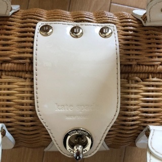 値下げ☆☆正規店購入☆☆kate spade new york☆かごバッグ☆の画像