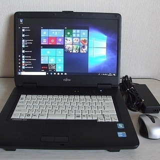 高速SSD120GB搭載 Fujitsu LIFEBOOK A550/B ノートパソコン