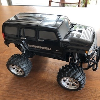 HUMMER ラジコン 黒の画像
