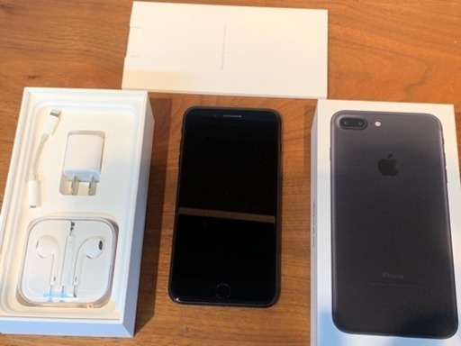 本日終了します。iPhone7plus128G SIMフリー 無傷 オマケ付き！送料無料