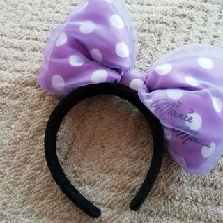 ミニーちゃん　カチューシャの画像