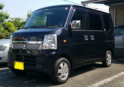 エブリーワゴンＤＡ６４Ｗのボンネット「ＺＪ3黒メタ」中古品送料込みで❣️ cirz000089-000-p0_01.jpg