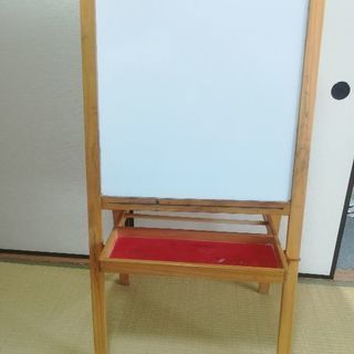 IKEA MALA  木製お絵かき用イーゼル ホワイトボード＆黒板　