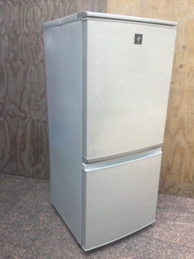 ■配達可■11年製 シャープ 2ドア冷凍冷蔵庫 137L SJ-PD14T-N