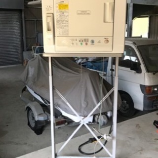 値下げ！衣類乾燥機 & 乾燥機ラック の画像