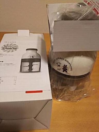 新品 レコルトカプセルカッター キャトル、ミキサー