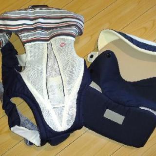 manduca（マンジュカ、美品）とニンナナンナ（コンビ）の抱っこ紐の画像