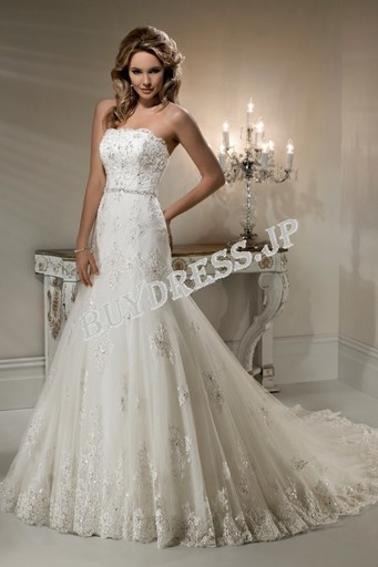 ウェディングドレス　マーメイド