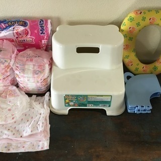トイレ ステップ 持ち運び便座 トレーニングオムツ 下着
