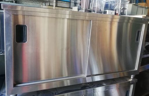 今だけチャンス！「ジモティー」見たよ！で通常特価29,656円より半額の14,828円!  　厨房機器 サンウェーブ 扉収納棚付き 　ステンレス　作業台 　業務　厨房　幅150cm 保管 キッチン 店舗 シンク 在庫有り