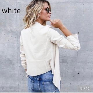 新品未使用♡スプリングスウェードジャケットの画像