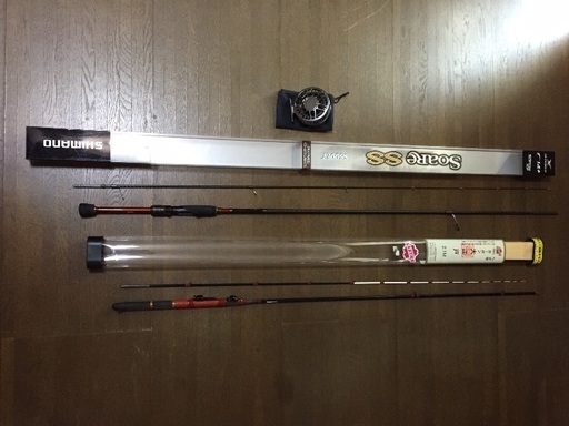 ヘチロッド、メバリングロッド 2点