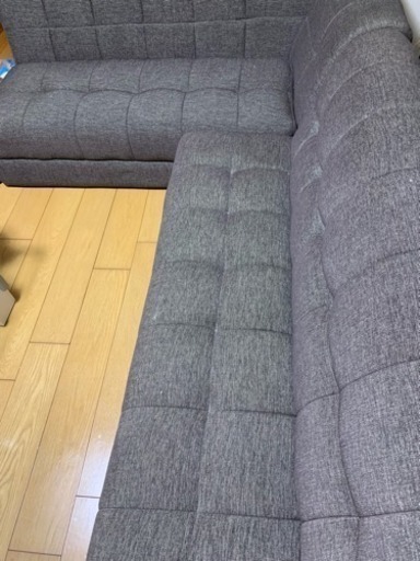 【値下げ】コーナーソファーセットお譲りします。