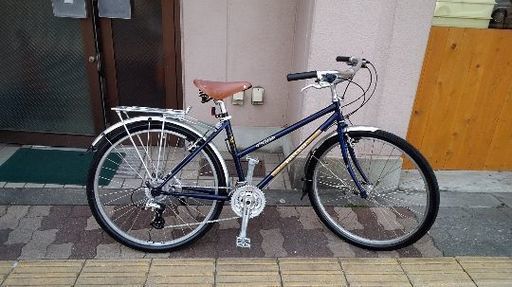 ビンテージ] PEUGEOT metro 26吋クロスバイク 21speed/ブルー