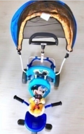 早い者勝ち！ ミッキー ミッキーの三輪車 ides 説明書付き ディズニー 手押し 自転車 幼児 プレゼント