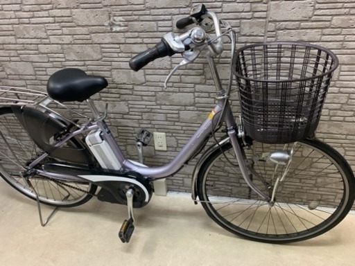 東京23区配達無料  新基準  ヤマハ パスナチュラ 6.6Ah リチウム 電動自転車 中古 ■26インチ
