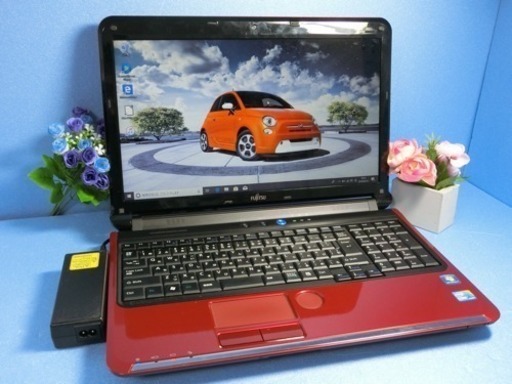 富士通 LIFEBOOK AH53/C i3 4GB 640GB Windows10