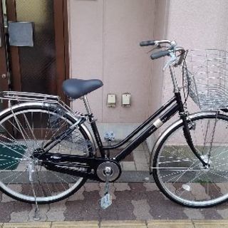 STANDARD TOWN BICYCLE 27吋タウンサイクル シングル/LEDオート/ブラック (自転車工房としくら)  鴫野のその他の中古あげます・譲ります｜ジモティーで不用品の処分