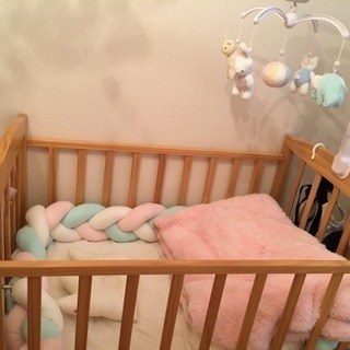 ベビーベッドのみ ＊布団、メリーは付きません