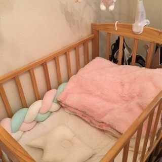 ベビーベッドのみ ＊布団、メリーは付きませんの画像