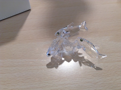 スワロフスキー　クリスタル　3匹の南洋魚　廃番品