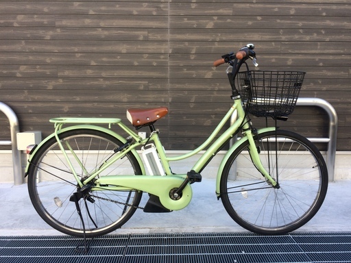 ヤマハ　パス　アミ　新基準　子供乗せ　緑　アシスタ　ビビ　神戸市　電動自転車　地域限定