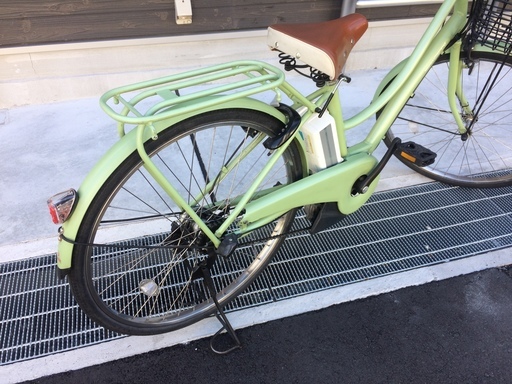 ヤマハ　パス　アミ　新基準　子供乗せ　緑　アシスタ　ビビ　神戸市　電動自転車　地域限定 