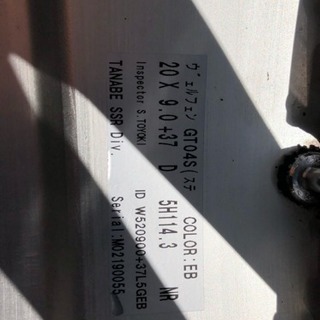 SSR TANABE ヴェルフェン GT04 アルファード、ヴェルファイアの画像