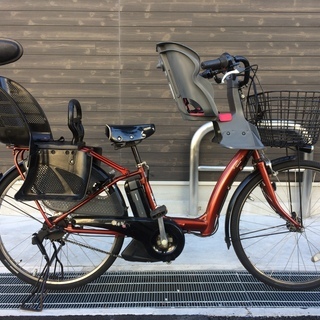 ブリヂストン ボーテ 新基準 三人乗り 子供乗せ 8,9AH ギュット キッス