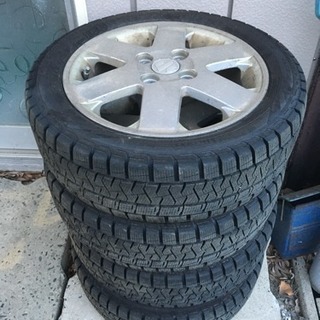 軽用スタッドレス ほぼ新品 