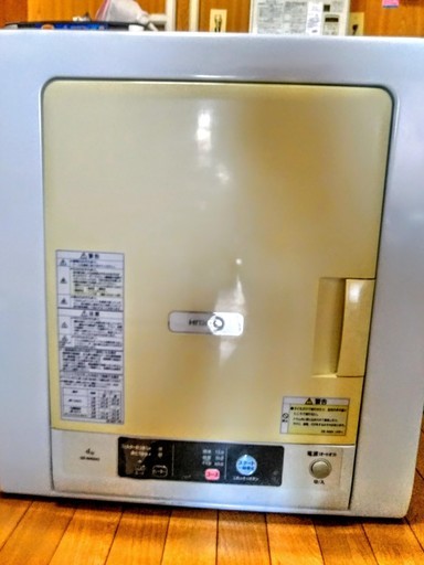 値下げ可！お問合せ下さい クリーニング済み 2016年 日立 衣類乾燥機4.0Kg DE-N40WX