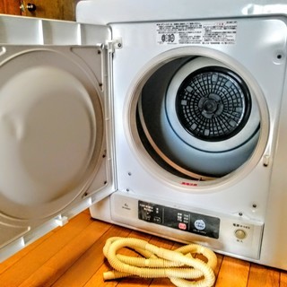 値下げ可！お問合せ下さい クリーニング済み 2016年 日立 衣類乾燥機4.0Kg DE-N40WX　の画像