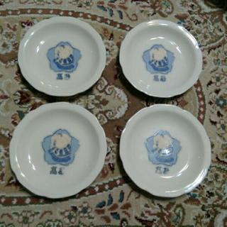 高砂部屋　小皿　4枚　使用品