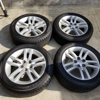 デリカD5純正ホイール タイヤ 215/55r17 トランパスmpZ