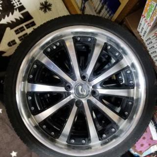 中古　１７インチ　5.5J　+48　BADX　BYRON　バイロ...
