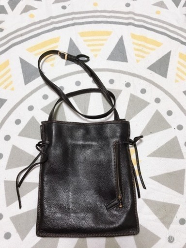 Kitamuraの本革ショルダーバック