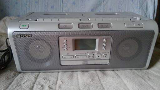 SONY ソニーCDラジカセ CFD-W78 中古 値下げしました。